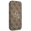 Etui Guess 4G Big Metal Logo na iPhone 13 Pro Max - brązowe