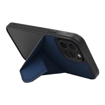 Etui UNIQ Transforma Magclick Charging na iPhone 14 Pro - niebieskie
