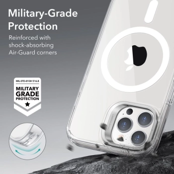 Etui ESR Classic Kickstand Halolock MagSafe na iPhone 14 Pro - przezroczyste