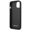 Etui AMG Leather Curved Lines na iPhone 13 - czarne
