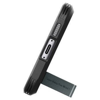 Etui Spigen Tough Armor na Samsung Galaxy S23 FE - ciemnozielone