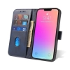 Etui Magnet Case do Samsung A15 z klapką i portfelem - niebieskie