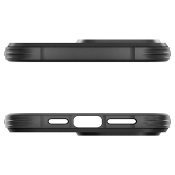 Etui Spigen Rugged Armor Mag z MagSafe na iPhone 15 Pro Max - czarny mat