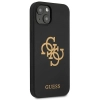 Etui Guess Silicone 4G Logo na iPhone 13 - czarne