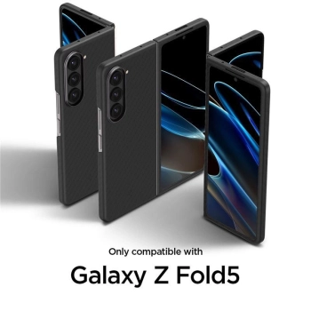 Etui Spigen Airskin Pro na Samsung Galaxy Z Fold 5 - czarne