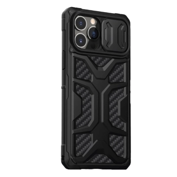 Nillkin Adventurer Case etui do iPhone 13 Pro pancerny pokrowiec z osłoną na aparat czarny