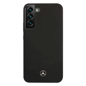 Etui Mercedes Silicone Line na Samsung Galaxy S22+ - czarne