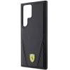 Etui Ferrari Hot Stamp V Lines MagSafe na Samsung Galaxy S24 Ultra - czarne