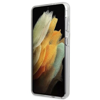Etui Guess Marble Collection na Samsung Galaxy S21+ - czarne