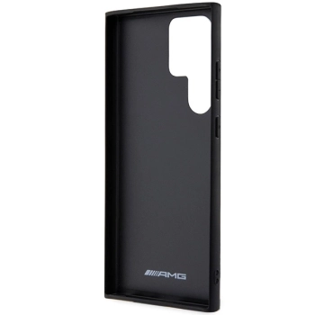 Etui AMG Carbon Stripe&Embossed na Samsung Galaxy S23 Ultra - czarne