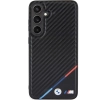 Etui BMW Carbon Tricolor Line MagSafe na Samsung Galaxy S24 - czarne