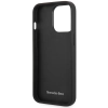 Etui Mercedes Leather Wave Patern na iPhone 14 Pro - czerwone