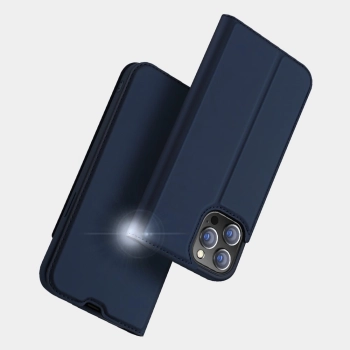 Dux Ducis Skin Pro kabura etui pokrowiec z klapką iPhone 13 Pro Max złoty