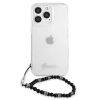 Etui Guess Black Pearl na iPhone 13 Pro Max - przezroczyste