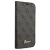 Etui Guess 4G Vintage Gold Logo na iPhone 14 Plus - czarne