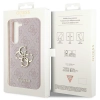 Etui Guess 4G Big Metal Logo na Samsung Galaxy A35 - różowe