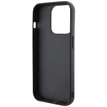 Etui Karl Lagerfeld Gripstand Saffiano Karl&Choupette Pins na iPhone 14 Pro - czarne