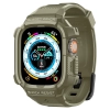 Etui z paskiem Spigen Rugged Armor Pro na Apple Watch Ultra (49 mm) - zielone