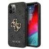 Etui Guess 4G Big Metal Logo na iPhone 12 Pro Max - szare