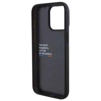 Etui BMW Tricolor M Collection na iPhone 15 Pro - czarne