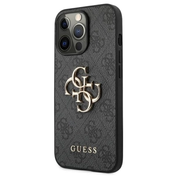 Etui Guess 4G Big Metal Logo na iPhone 13 Pro Max - szare