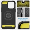 Etui Spigen Rugged Armor Mag z MagSafe na iPhone 14 Pro Max - czarny mat