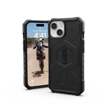 Etui UAG Pathfinder MagSafe do iPhone 15 - czarne