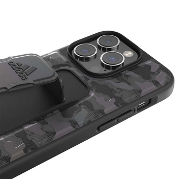 Etui Adidas SP Grip Case CAMO na iPhone 14 Pro - czarne