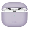 Etui Uniq Lino Silicone na AirPods 3 - lawendowe