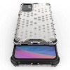 Honeycomb etui pancerny pokrowiec z żelową ramką Xiaomi Redmi Note 10 5G / Poco M3 Pro przezroczysty