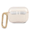 Etui Guess Glitter Collection na AirPods Pro - złote
