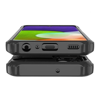 Hybrid Armor pancerne hybrydowe etui pokrowiec Samsung Galaxy A22 4G niebieski