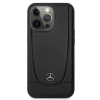 Etui Mercedes Leather Urban do iPhone 15 Pro - czarne
