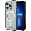 Etui BMW Silver Ring MagSafe na iPhone 15 Pro - przezroczyste