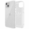 Etui Adidas OR Protective Clear Case Glitter na iPhone 13 - przezroczysto-srebrne