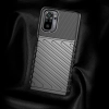 Thunder Case elastyczne pancerne etui pokrowiec Xiaomi Redmi 10 czarny