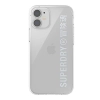 Etui SuperDry Snap na iPhone 12 mini - srebrne