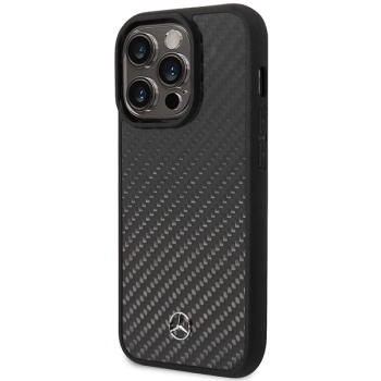 Etui Mercedes Dynamic Line na iPhone 14 Pro - czarne