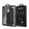 Etui AMG Silicone Big Logo na iPhone 12 Pro Max - czarne