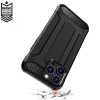 Pancerne etui do iPhone 15 Pro Max Hybrid Armor - czarne