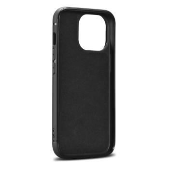 iCarer Leather Oil Wax etui pokryte naturalną skórą do iPhone 14 Pro brązowy (WMI14220718-TN)