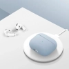 Etui Uniq Lino na AirPods Pro - błękitne