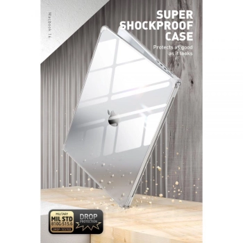 Etui Supcase Unicorn Beetle Clear na Macbook Pro 14'' 2021-2023 - przezroczyste
