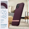Etui Caseology Parallax Mag z MagSafe na iPhone 15 - burgundowe