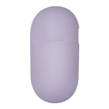 Etui Uniq Lino Silicone na AirPods 3 - lawendowe