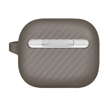 Etui UNIQ Vencer Silicone na AirPods 3 - beżowe