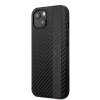 Etui AMG Carbon Stripe&Embossed na iPhone 13 - czarne