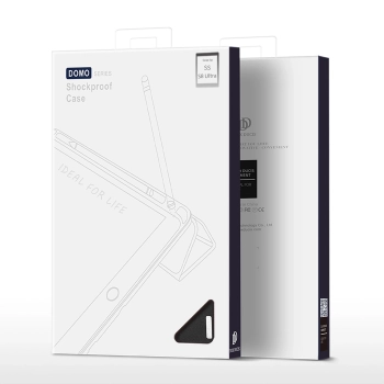 DUX DUCIS Domo składany pokrowiec etui na tablet z funkcją Smart Sleep podstawka Samsung Galaxy Tab S8/S9 Ultra czarny