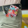 Color Chain Case żelowe elastyczne etui z łańcuchem łańcuszkiem zawieszką do iPhone 13 Pro Max wielokolorowy (4)