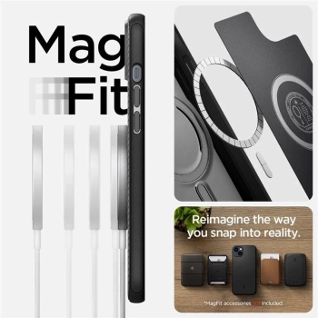 Etui Spigen Mag Armor na iPhone 14 Plus - czarny mat